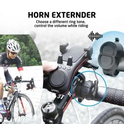 UPPEL-Alto-falante Bluetooth de Bicicleta Impermeável, Multifuncional 5W, Portátil, Caixa de Som Sem Fio para Bicicleta MTB, Luz, Power Bank, Novo - Image 2