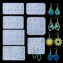Para diversão brinco pingente molde de silicone resina cola epoxy jóias fazendo moldes diy encantos chaveiro molde estilo misto artesanato criativo - Image 3