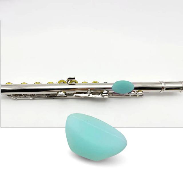 Flauta de Silicone para Iniciantes com Protetor de Dedo e Peças de Manutenção para Performance Musical