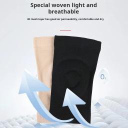 Fino Silicone Sports Joelheiras, Pode Ser Usado para Fitness, Dança Patinação Basquete, Ciclismo Pressurizado, Patins - Image 3