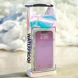 Bolsa impermeável para telefone celular, saco para rafting e caiaque, equipamentos para a praia - Image 4