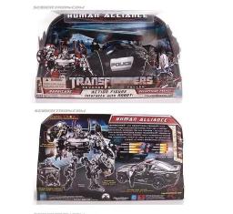 Filme KO Ver Filme Action Figure Brinquedos da Aliança Humana, Abelha Amarela, Barricada, Pé Chumbo, Voyager, Catraca de Resgate - Image 6