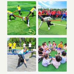 Circle Running Push Rope para Crianças, Corda Sensorial, Jogos ao Ar Livre, Team Building, Desenvolver Esporte, Brinquedos de Entretenimento, Elasticidade - Image 6