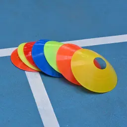 Futebol e Futebol Cone De Treinamento Set para Criança, Cones De Disco, Exercício De Agilidade, Acessórios De Treinamento Esportivo, 20 PCs, 40 PCs, 60 PCs - Image 6