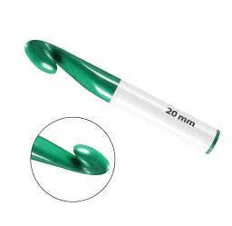 7 pçs enorme conjunto de gancho de crochê 20mm-7mm agulhas de crochê para crochê conjunto de agulhas de tricô diy artesanato ferramentas de tecelagem de fio - Image 4