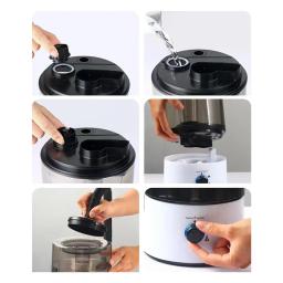 Umidificador Reptile Terrarium Fogger, Desligamento Automático, Impede Seco Running, Durável para Tartaruga com Mangueira de Extensão, 4L - Image 6