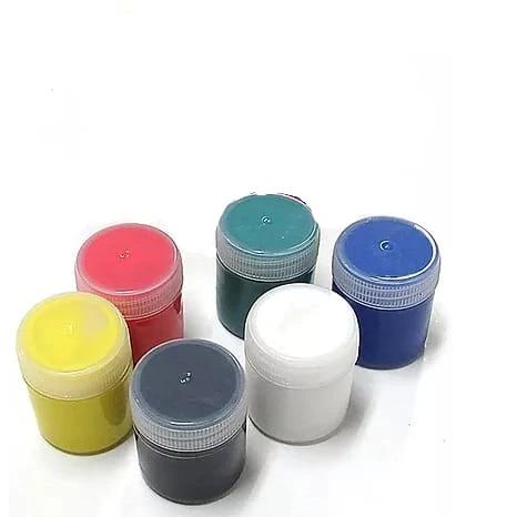 Tinta guache 6 cores para pintura 15ml cada arte - Image 1