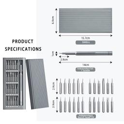 Reparação Chave de Fenda Tool Kit para DJI Mini 4 Pro, Air 3, Avata Mavic FPV, Geral Manutenção Tool Set, Drone RC Acessórios - Image 6