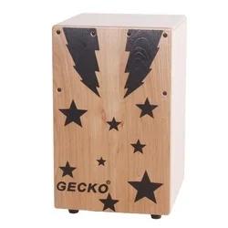 GECKO cajon tambor natural vidoeiro madeira mão percussão tambor preço por atacado venda quente tambor caixa - Image 6