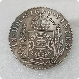 Brasil 960 Reis Coin, Código Coin, 1832-1834Brasil - Image 4
