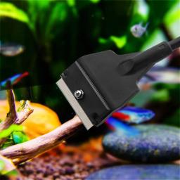 Escova limpa do aquário do aço inoxidável, lâmina do raspador das algas do tanque de peixes, água aquática, planta viva, limpeza da grama, kit limpo multi-ferramenta - Image 3