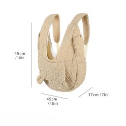 Portable Pet Carrier Bag, Mochila para cães e gatos, Peito de capacidade extra grande, Impermeável e resistente ao vento, Exterior - Image 6