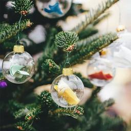 100-200 pçs redondo bola de natal bonés de metal removível diy bolas de natal pendurado decoração chapéus para festa em casa ornamentos de ano novo - Image 3