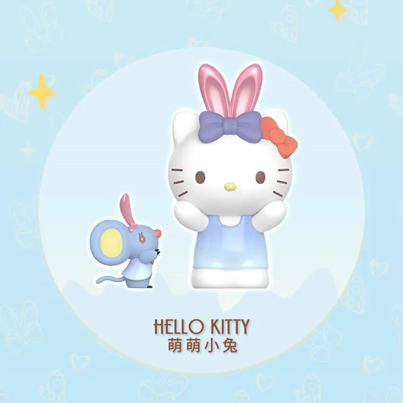 Bonito Pom Pom Pom Purin Cinnamoroll Melody Kuromi Pochacco Kittys Anime Figura de Ação Bonecas, Modelo Decoração Brinquedos, Presentes para Meninas - Image 1