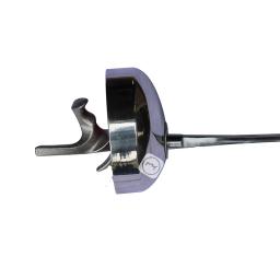 1pc treinamento esgrima alça reta arma lidar com folha de sabre espada inteira desempenho palco prevenção ferrugem unisex - Image 4