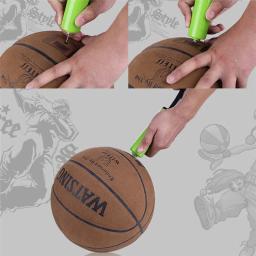 Bomba De Bola Portátil Conjunto Com Agulha, Calças Flexíveis, Voleibol, Futebol, Basquete, Bomba De Ar De Mão, Inflato Bola De Balão Durável, 8Pcs - Image 6