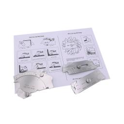 Welding Medidor Medidor Medidores Kits, Medição Inspeção Pinças, Ferramentas Combinadas, 16 pcs - Image 5