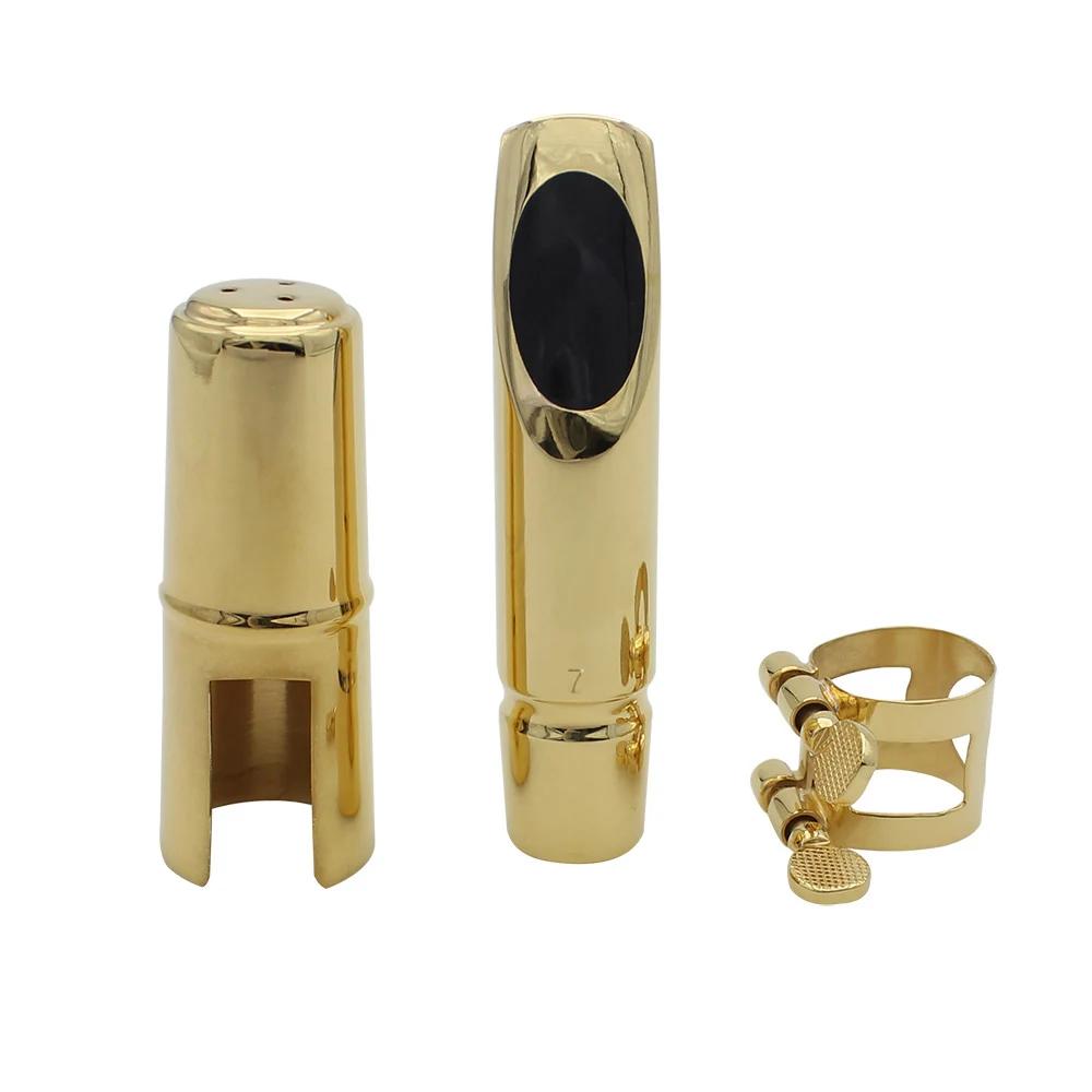 Nova chegada saxofone alto bocal 5c 6c 7c 8c e metal plano de alta qualidade peças saxofone alto acessórios instrumento sopro - Image 1