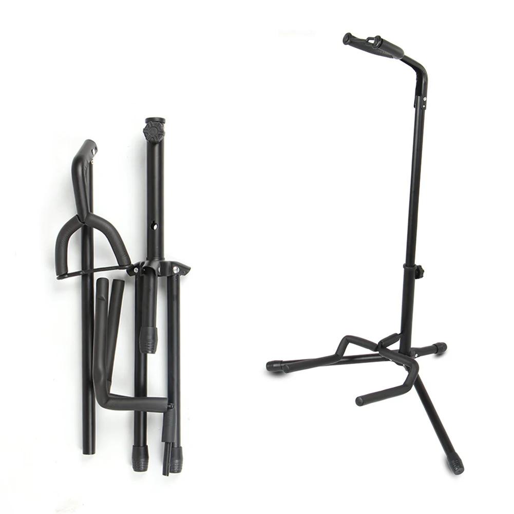 Altura ajustável tripé Stand para guitarra acústica elétrica baixo, Folding Floor Holder - Image 1