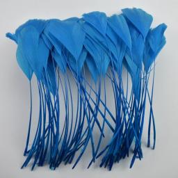 100 pçs/lote colorido ganso pena decoração decorações artificiais preto gansos penas festa jóias artesanato acessórios plumas - Image 3