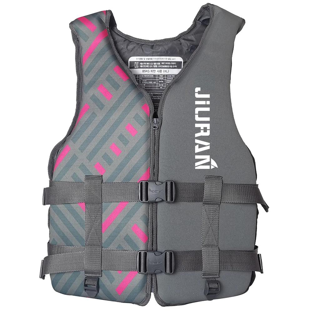 Jaqueta salva-vidas de neoprene para adultos e crianças, flutuabilidade, natação, canoagem, esqui, condução, deriva, esporte aquático - Image 1