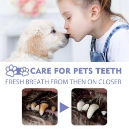 Spray oral para animais, remove manchas e odores, respiração fresca, cuidados com cães e gatos, boca de gatinho, 50ml - Image 5