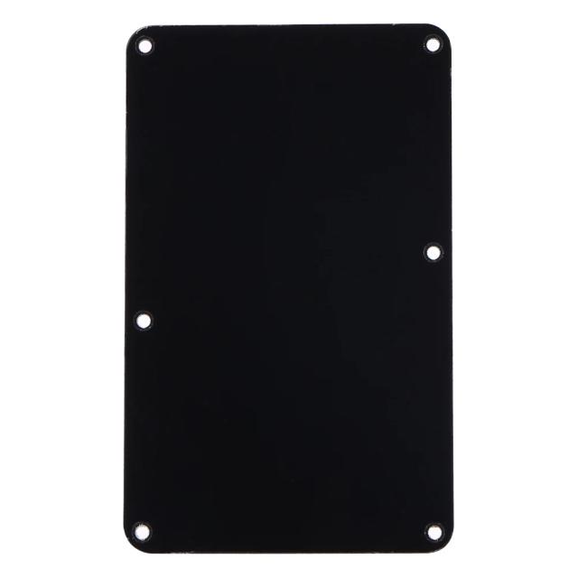 Capa de Cavidade para Guitarra Elétrica - Backplate de Plástico Leve e Estilo Fechado com 6 Furos para Músicos Portáteis