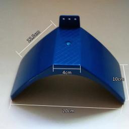 Suporte plástico Quadro para Pomba Pomba, Pássaro Poleiro, Suporte para Suprimentos de Pássaro, Pomba Azul Poleiros, Poleiro para Papagaios, 1Pc, 10Pcs - Image 6