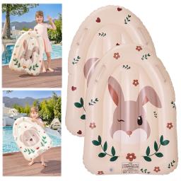 Prancha inflável Animal Print, bodyboard flutuante, flutuador de piscina com alças, diversão de verão, 30x22" - Image 1