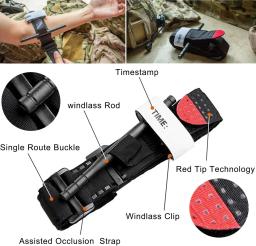 70 peças kit de primeiros socorros ifak com torniquete, kit médico emt ifak, mochila de sobrevivência de emergência, suprimentos de equipamentos de acampamento - Image 5
