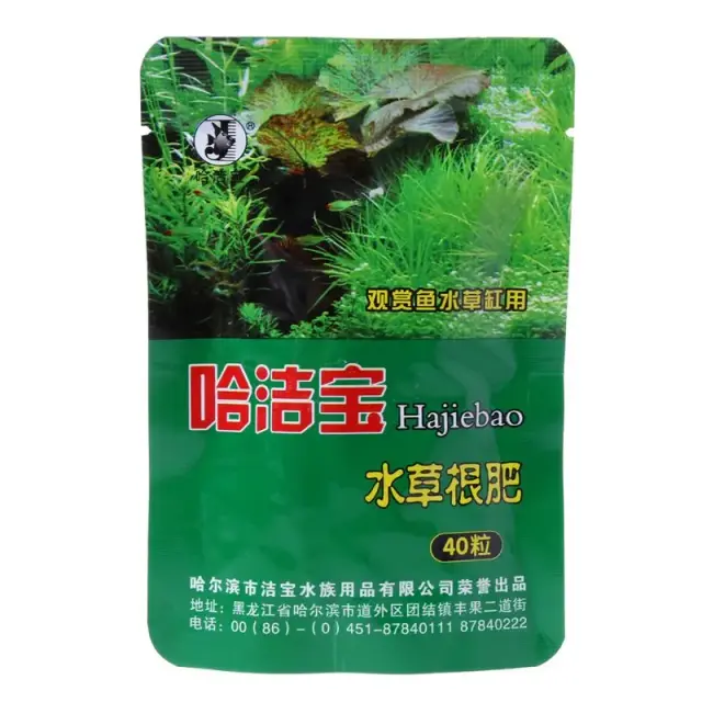 Fertilizante Aquático Aquário Planta Viva com 40 Abas de Raiz Ideal para Peixes e Tanques de Plantas Aquáticas