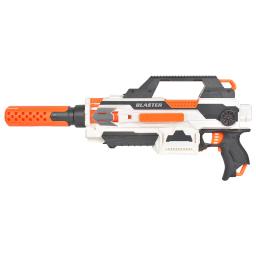 1 pçs brinquedos silenciador acessórios modificado tubo frontal decoração para nerf laranja cinza para nerf arma acessório - Image 4