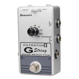 Nova alta quantidade demonfx filtração ii redução de ruído guitarra efeito pedal portão ruído - Image 5