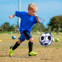 Bola De Futebol Equipamento De Treino Para Jovens Adultos, Net Trainer Fits, Tamanho 3, 4, 5, Soccer Training Aids, Equipamento De Treino - Image 5