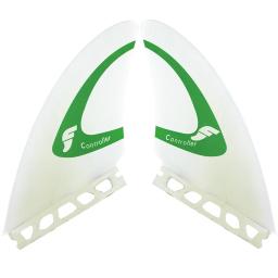 Gêmeos Surfboard Fins Fibra De Vidro Controlador - Image 1