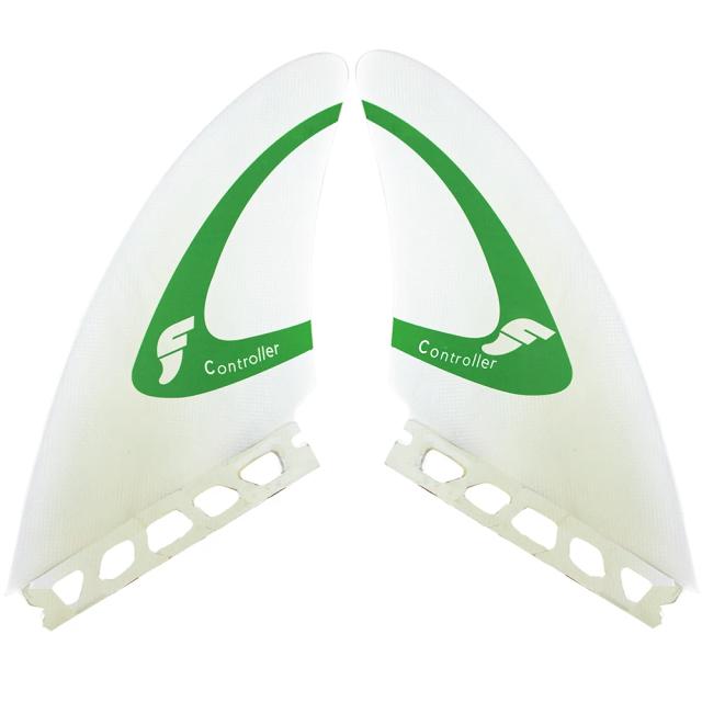 Fins de Fibra de Vidro Gêmeos para Pranchas de Surf com Controle Superior