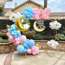 135 pçs festa de boas-vindas balão corrente guirlanda envoltório conjunto aniversário gênero revelar festa de aniversário decoração ao vivo decoração interior - Image 2
