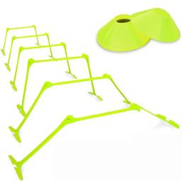 Portable esportes treinamento agilidade obstáculos futebol compensométrico velocidade obstáculos dobrável dobrável obstáculo 1pc - Image 1