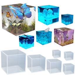 3D Praça Epoxy Resina Fundição Molde, Molde De Silicone, Artesanato De Cristal, Ferramentas De Decoração Para Casa, Artesanato DIY, 15mm-80mm - Image 5