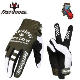 Fastgoose-MX esporte luvas para motocross, cavaleiro retro, motocicleta, mountain bike, BMX, DH, MTB, ciclismo, equitação - Image 5