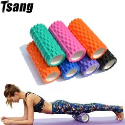 26/33cm coluna de yoga espuma fitness pilates volta rolo massagem muscular ginásio casa liberação miofascial a grade relaxamento do corpo - Image 1