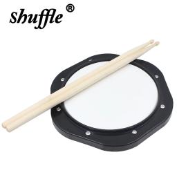 Dumb Kits de Bateria para Iniciantes, Jazz Bateria, Prática Pad, Instrumento de Percussão, Instrumento Musical, ABS Drum Bag, Baqueta, 10 em - Image 1