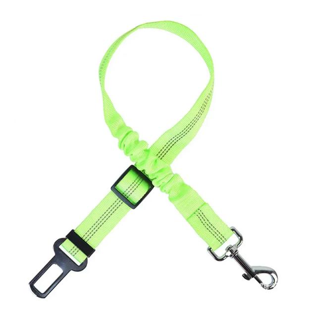 Cinto de Segurança Elástico para Cães com Corda de Reboque e Reflexivos - Acessórios Essenciais para Pet Shop