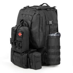 Kit de primeiros socorros sobrevivência, impermeável tecido oxford saco de viagem, cintura tática, escalada ao ar livre e equipamentos de camping, saco seguro - Image 5