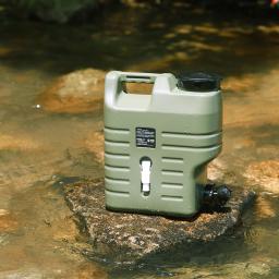 Portátil BPA Balde de água livre, acampamento ao ar livre, caminhadas armazenamento de emergência, recipiente de água, PE, comestível, 3,2 galões, 12L - Image 3