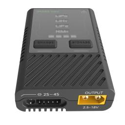 Gens Ace IMARS Mini Balance Charger, 2-4S Modelo, Bateria de Lítio, Lipo, Nimh, NiMH, G-Tech, USB-C, 60W, RC Bateria - Image 5