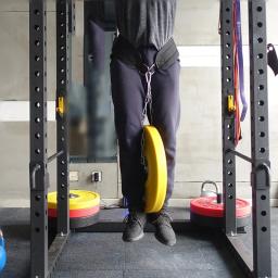 Cinto De Levantamento De Peso De Neoprene Grosso Com Corrente, Cinto De Mergulho, Puxe Para Cima, Chin Up, Kettlebell, Barbell, Fitness, Musculação, Ginásio - Image 3