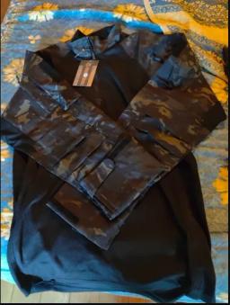 Homens Tático Caminhada Sapo Terno, Airsoft Roupas, Paintball, Caça Assalto Camisas, Forças Especiais Tiro Uniforme Calça, 2 Pcs Set - Image 4