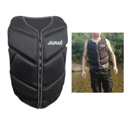 Jaqueta salva-vidas respirável unissex, fechamento com zíper, jaqueta de água, colete flutuante para esqui, à deriva, pesca, adulto - Image 5