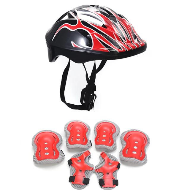 Conjunto de Proteção Infantil para Ciclismo e Skate - 7 Peças